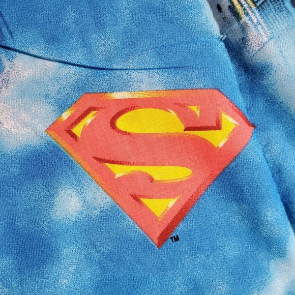 Superman Daily Planet Clark Kent Metropolis DC Comics Twin Flat Sheet - Picture 5 of 7